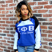 Zeta Retro Color Block Crewneck