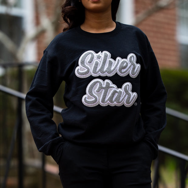 AKA Silver Star Sweatshirt (Unisex Sizing)