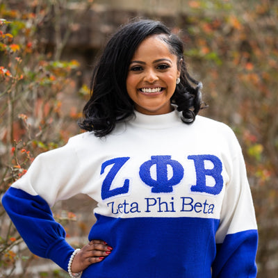 ZPhiB Color Block sweater