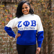 ZPhiB Color Block sweater