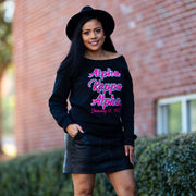 AKA Black Script Sweatshirt