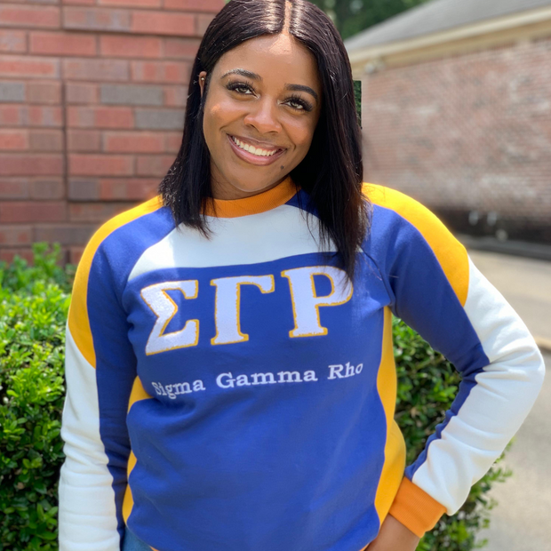 SGRHO Retro Color Block Crewneck