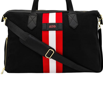 Black DST Canvas Duffle Bag