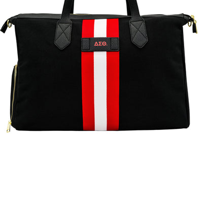 Black DST Canvas Duffle Bag