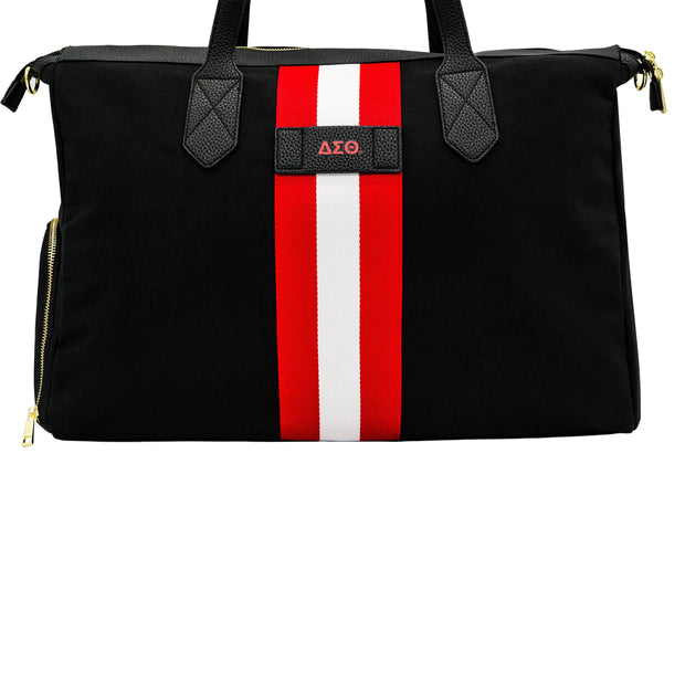 Black DST Canvas Duffle Bag