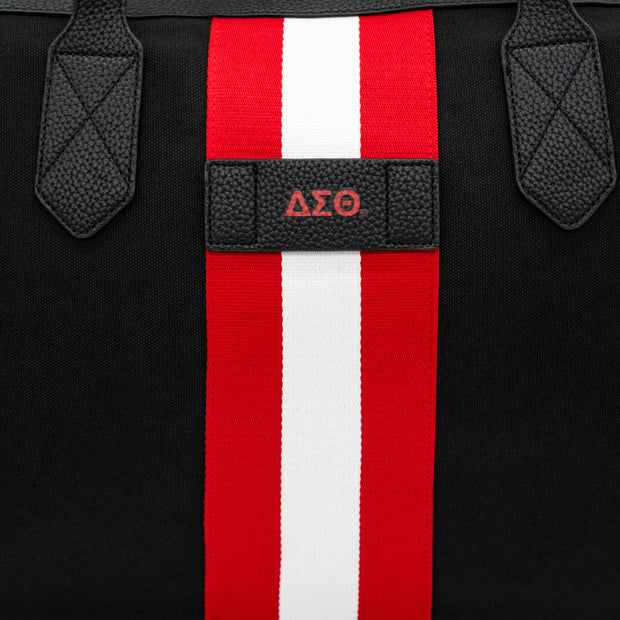 Black DST Canvas Duffle Bag