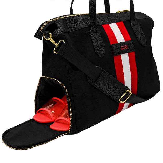 Black DST Canvas Duffle Bag