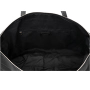 Black Zeta Canvas Duffle Bag