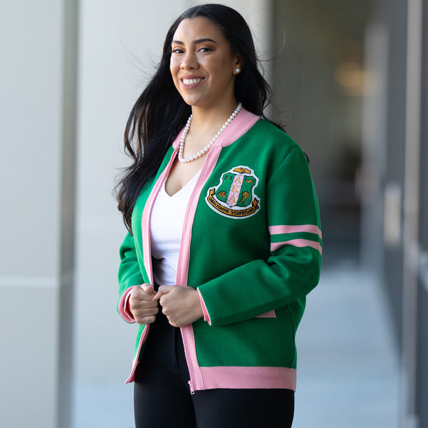 Pretty Girl Knitted Bomber