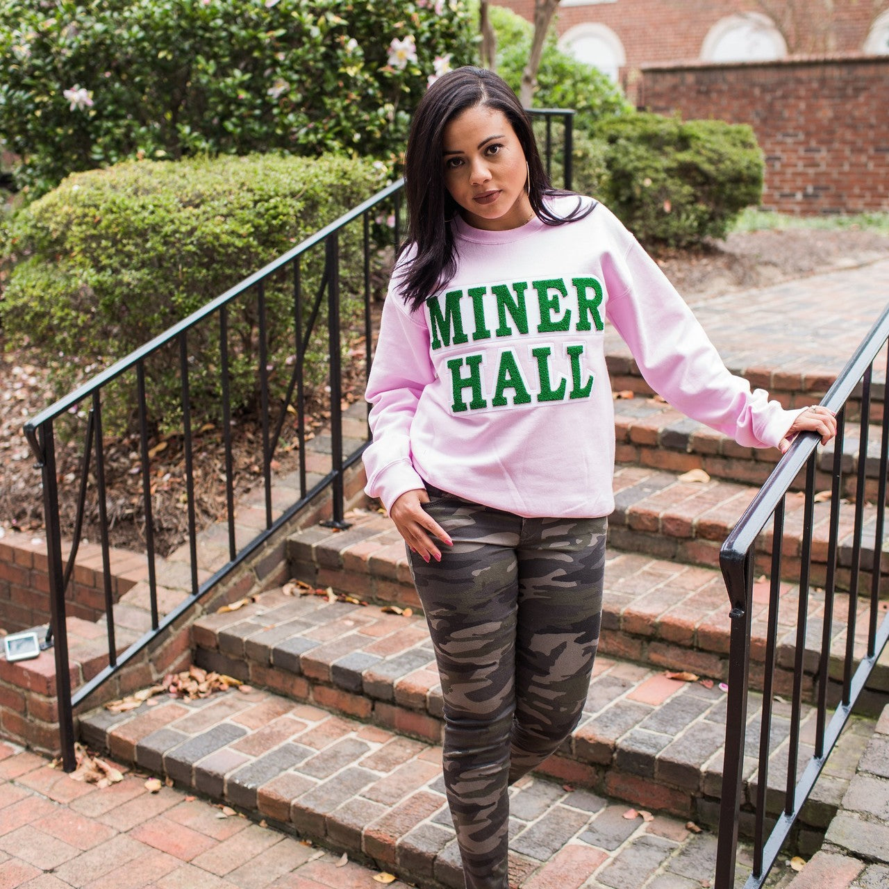 Pink MINER Hall Sweatshirt (Unisex Sizing)
