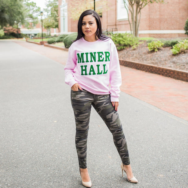 Pink MINER Hall Sweatshirt (Unisex Sizing)