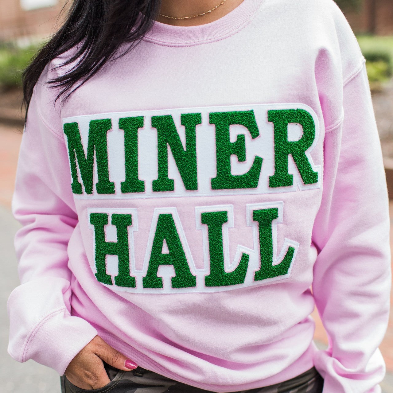 Pink MINER Hall Sweatshirt (Unisex Sizing)