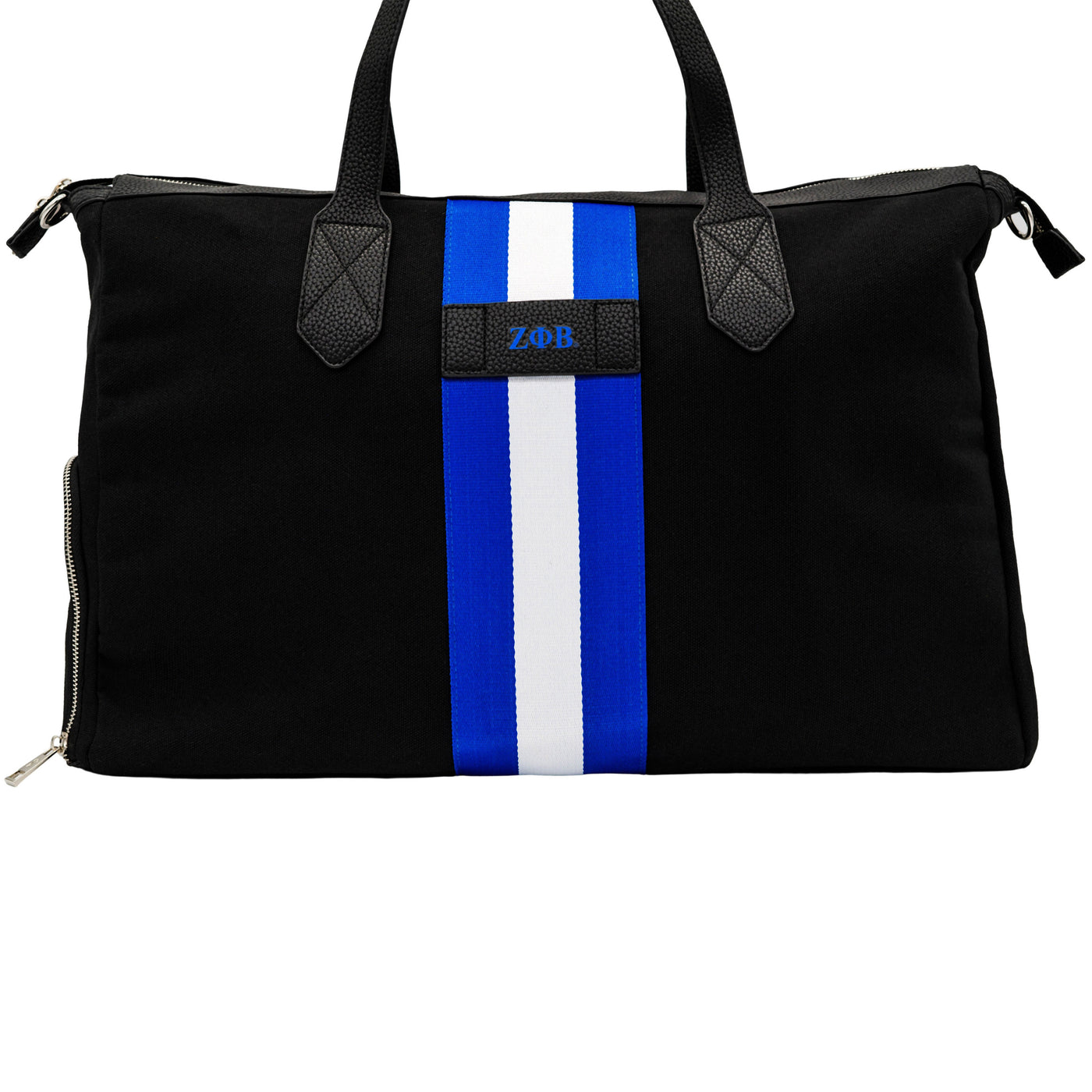 Black Zeta Canvas Duffle Bag